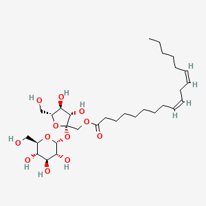 molecular formula C30H52O12 B12667805 Sucrose (Z,Z)-9,12-octadecadienoate CAS No. 31835-02-6