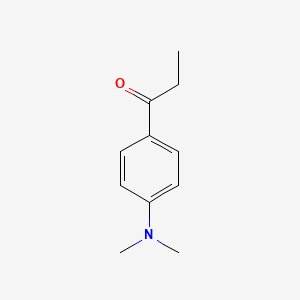 molecular formula C11H15NO B1266783 1-(4-(Dimethylamino)phenyl)propan-1-one CAS No. 26672-58-2