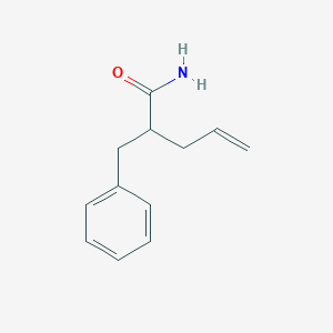 molecular formula C12H15NO B1266789 2-Benzylpent-4-enamide CAS No. 7154-69-0