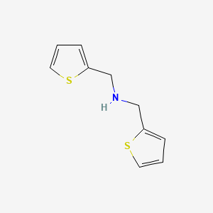 molecular formula C10H11NS2 B1266793 Bis-thiophen-2-ylmethyl-amine CAS No. 58703-21-2
