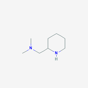 molecular formula C8H18N2 B1266794 Dimethyl(piperidin-2-ylmethyl)amine CAS No. 60717-51-3