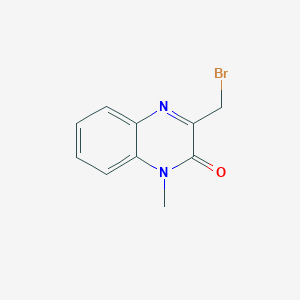 molecular formula C10H9BrN2O B1266798 3-(溴甲基)-1-甲基喹喔啉-2(1H)-酮 CAS No. 1501-41-3