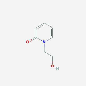 molecular formula C7H9NO2 B1266801 1-(2-羟乙基)-1,2-二氢吡啶-2-酮 CAS No. 64330-83-2