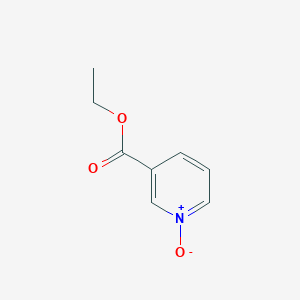 molecular formula C8H9NO3 B1266802 3-(Ethoxycarbonyl)pyridin-1-ium-1-olate CAS No. 14906-63-9