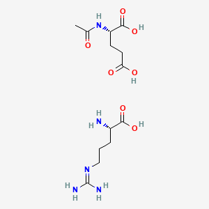 molecular formula C13H25N5O7 B12668122 Einecs 240-144-3 CAS No. 16011-06-6