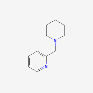 molecular formula C11H16N2 B1266813 2-(Piperidin-1-ylmethyl)pyridine CAS No. 71172-77-5