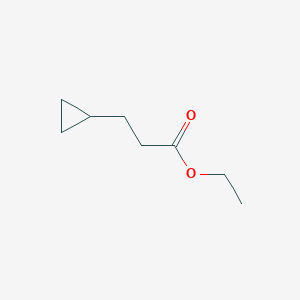 molecular formula C8H14O2 B126682 乙基3-环丙基丙酸酯 CAS No. 62021-36-7