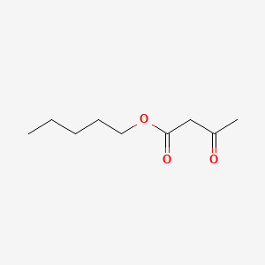 molecular formula C9H16O3 B1266830 Amyl Acetoacetate CAS No. 6624-84-6