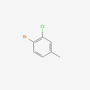 molecular formula C7H6BrCl B1266831 4-Bromo-3-chlorotoluene CAS No. 6627-51-6