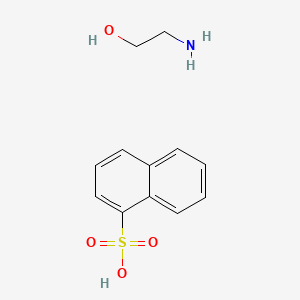 molecular formula C12H15NO4S B12668343 Einecs 299-490-9 CAS No. 93892-10-5