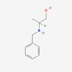 molecular formula C10H15NO B1266836 2-Benzylamino-propan-1-ol CAS No. 6940-81-4