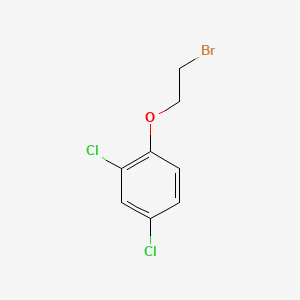 molecular formula C8H7BrCl2O B1266838 1-(2-溴乙氧基)-2,4-二氯苯 CAS No. 6954-77-4