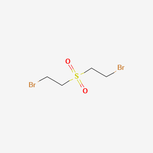 molecular formula C4H8Br2O2S B1266842 Sulfone, bis(2-bromoethyl) CAS No. 7617-67-6