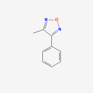 molecular formula C9H8N2O B1266843 3-甲基-4-苯基呋喃 CAS No. 10349-09-4