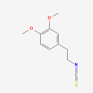 molecular formula C11H13NO2S B1266848 3,4-Dimethoxyphenethyl isothiocyanate CAS No. 21714-25-0