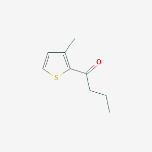 molecular formula C9H12OS B1266850 2-Butyryl-3-Methylthiophene 