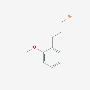 molecular formula C10H13BrO B1266853 1-(3-Bromopropyl)-2-methoxybenzene CAS No. 38011-77-7