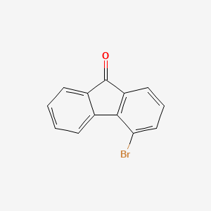 molecular formula C13H7BrO B1266855 4-溴-9H-芴-9-酮 CAS No. 4269-17-4