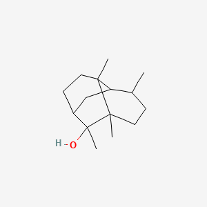 molecular formula C15H26O B12668551 Decahydro-1,4,8a,9-tetramethyl-1,6-methanonaphthalen-9-ol CAS No. 93762-33-5