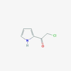 molecular formula C6H6ClNO B1266856 2-chloro-1-(1H-pyrrol-2-yl)ethanone CAS No. 53391-62-1