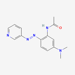 molecular formula C15H17N5O B12668560 Ccris 6474 CAS No. 59405-62-8