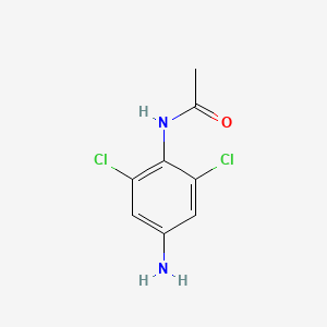 molecular formula C8H8Cl2N2O B1266869 N-(4-amino-2,6-dichlorophenyl)acetamide CAS No. 83386-07-6