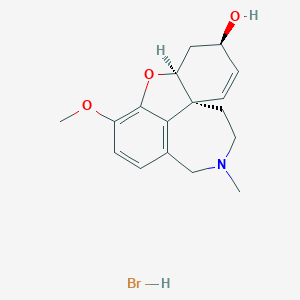 molecular formula C17H22BrNO3 B126687 Galantamine Hydrobromide CAS No. 193146-85-9