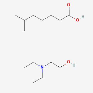 molecular formula C14H31NO3 B12668752 Einecs 298-619-6 CAS No. 93820-40-7