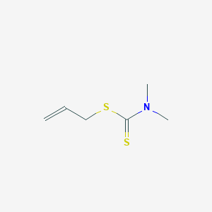 molecular formula C6H11NS2 B1266876 Allyl dimethyldithiocarbamate CAS No. 20821-66-3