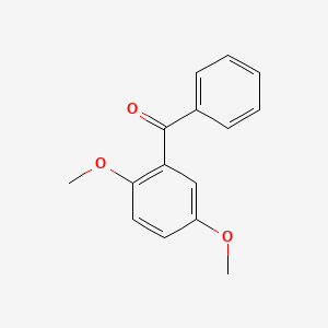 molecular formula C15H14O3 B1266879 (2,5-dimethoxyphenyl)(phenyl)methanone CAS No. 4038-13-5