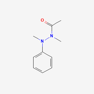 molecular formula C10H14N2O B1266880 n,n'-Dimethyl-n'-phenylacetohydrazide CAS No. 42108-38-3