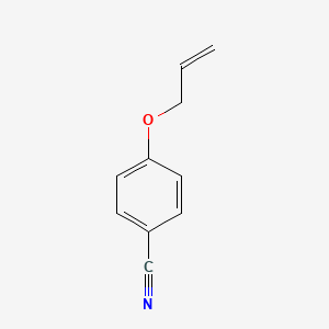 molecular formula C10H9NO B1266881 4-(Allyloxy)benzonitrile CAS No. 33148-47-9