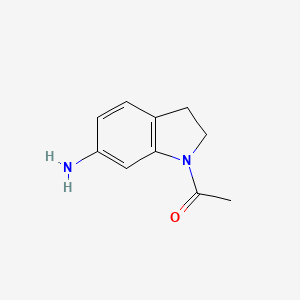 molecular formula C10H12N2O B1266892 1-Acetyl-6-aminoindoline CAS No. 62368-29-0