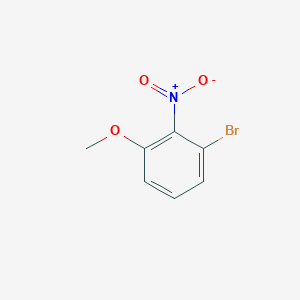 molecular formula C7H6BrNO3 B1266894 3-Bromo-2-nitroanisole CAS No. 500298-30-6