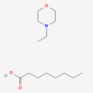 molecular formula C14H29NO3 B12669020 Einecs 304-091-0 CAS No. 94236-93-8