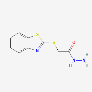 2-(1,3-benzothiazol-2-ylsulfanyl)acetohydrazide