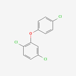 molecular formula C12H7Cl3O B12669097 2,4',5-Trichlorodiphenyl ether CAS No. 65075-00-5