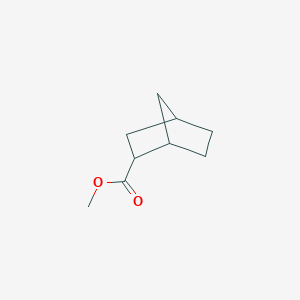 molecular formula C9H14O2 B1266911 Methyl bicyclo[2.2.1]heptane-2-carboxylate CAS No. 35520-81-1