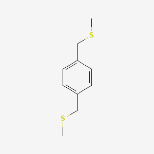 molecular formula C10H14S2 B1266912 Benzene, 1,4-bis(methylthiomethyl)- CAS No. 75919-81-2