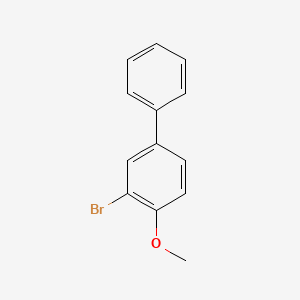 molecular formula C13H11BrO B1266917 3-溴-4-甲氧基联苯 CAS No. 74447-73-7