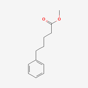 molecular formula C12H16O2 B1266925 Methyl 5-phenylvalerate CAS No. 20620-59-1