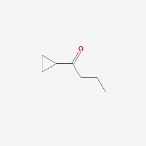 molecular formula C7H12O B1266937 1-Cyclopropylbutan-1-one CAS No. 6705-46-0