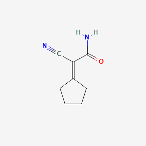 2-Cyano-2-cyclopentylideneacetamide