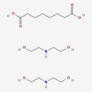 molecular formula C16H36N2O8 B12669397 Einecs 285-120-3 CAS No. 85029-97-6
