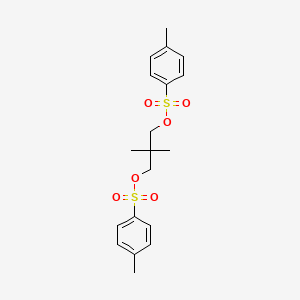 molecular formula C19H24O6S2 B1266941 1,3-Bis(tosyloxy)-2,2-dimethylpropane CAS No. 22308-12-9
