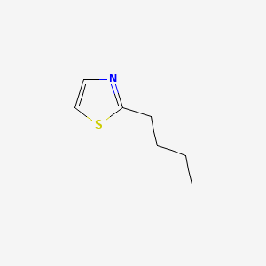 molecular formula C7H11NS B12669436 2-Butylthiazole CAS No. 37645-61-7