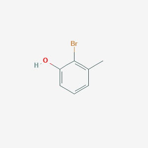 molecular formula C7H7BrO B1266947 2-溴-3-甲基苯酚 CAS No. 22061-78-5