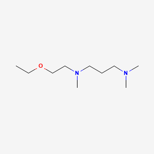 molecular formula C10H24N2O B12669522 N-(2-Ethoxyethyl)-N,N',N'-trimethylpropane-1,3-diamine CAS No. 94005-95-5