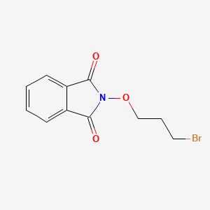 molecular formula C11H10BrNO3 B1266953 2-(3-Bromopropoxy)-1h-isoindole-1,3(2h)-dione CAS No. 5181-36-2