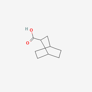 molecular formula C9H14O2 B1266962 Bicyclo[2.2.2]octane-2-carboxylic acid CAS No. 29221-25-8